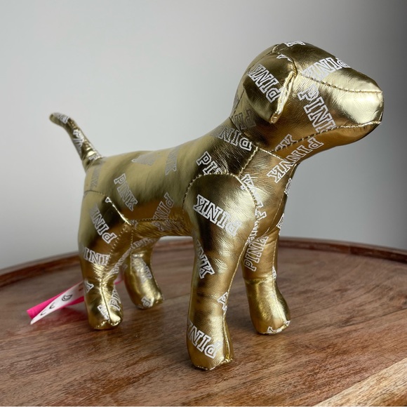 Victoria's Secret Pink Metallic Gold
Logo Mini Foil Dog - Picture 8 of 8